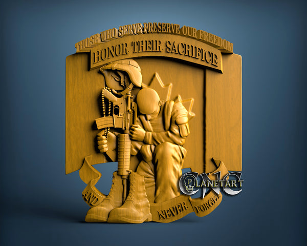 Canada Soldier, 3D STL Model 15058