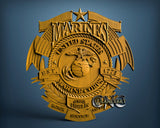 United States Marine Corps, 3D STL Model 15061