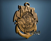 USA Navy, 3D STL Model 15063