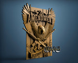 2nd Amendment, 3D STL Model 15066