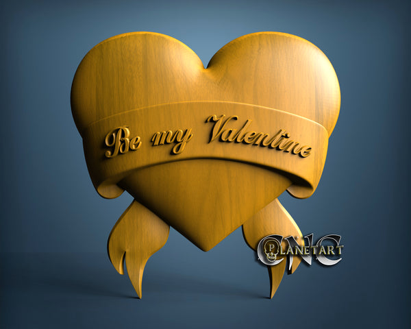 Be my Valentine, 3D STL Model 15085