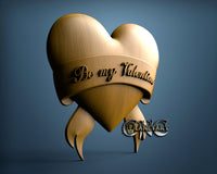 Be my Valentine, 3D STL Model 15085