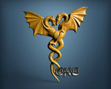 Dragons, 3D STL Model 15087