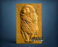 Lion, 3D STL Model 15100