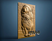Lion, 3D STL Model 15100