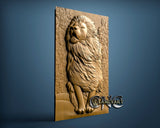 Lion, 3D STL Model 15100