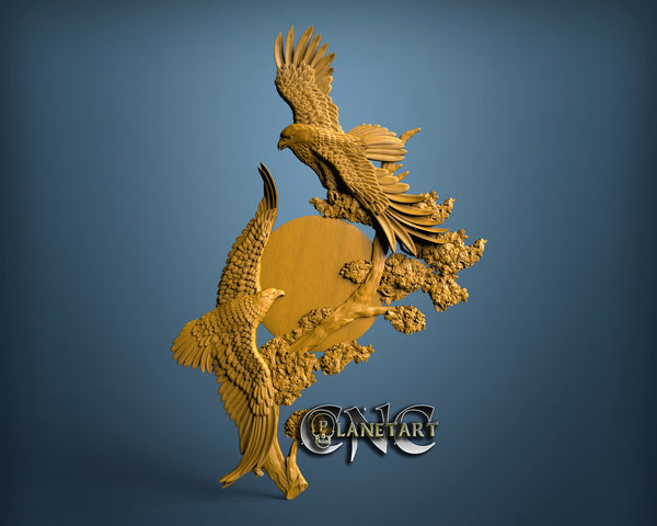 Eagles, 3D STL Model 15103