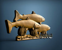 Salmons, 3D STL Model 15105