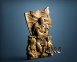 Viking, 3D STL Model 15106