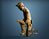 USA Cop, 3D STL Model 15117