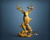 Deer Family, 3D STL Model 15133
