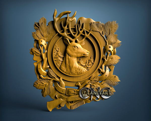 Deer, 3D STL Model 15134