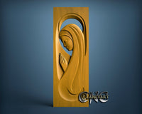 Virgin Mary, 3D STL Model 15138