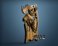 Elk, 3D STL Model 15140