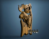 Elk, 3D STL Model 15140