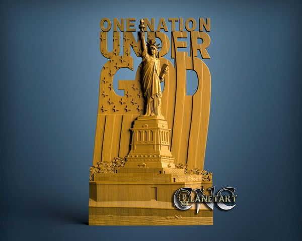 Liberty, 3D STL Model 15147
