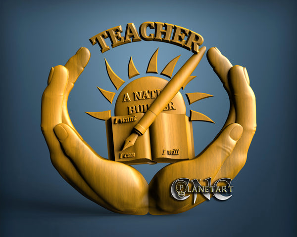 Teacher, 3D STL Model 15150