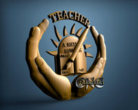 Teacher, 3D STL Model 15150