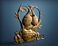 Love Heart, 3D STL Model 15151