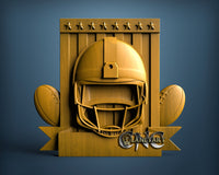 Rugby, 3D STL Model 15154