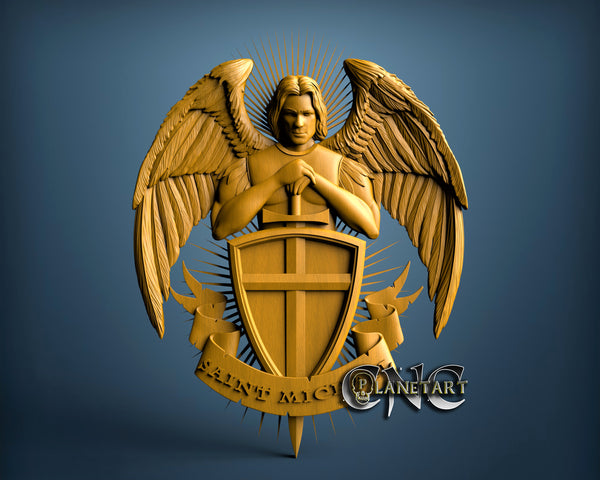 Archangel Michael, 3D STL Model 15171