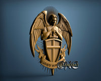 Archangel Michael, 3D STL Model 15171