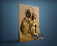Virgin Mary, 3D STL Model 15173
