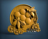 Bees, 3D STL Model 15182