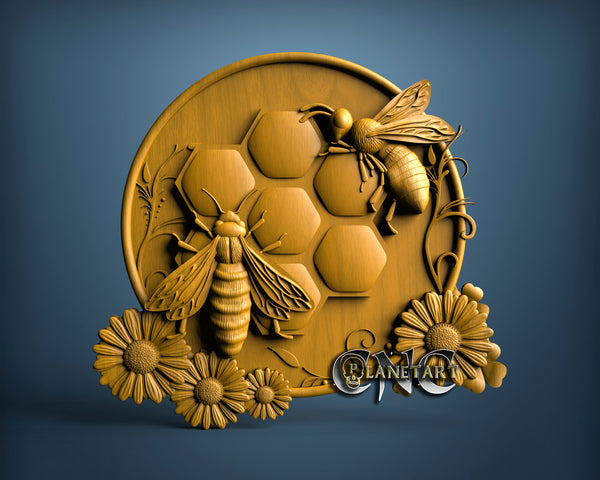 Bees, 3D STL Model 15182