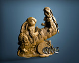 Bunnies Welcome, 3D STL Model 15184