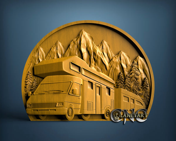 Camper, 3D STL Model 15185