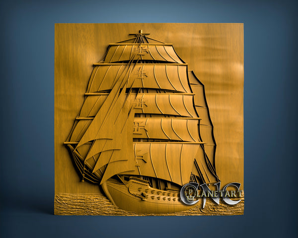 Ship, 3D STL Model 15186