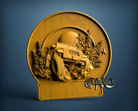 Off Road Sign, 3D STL Model 15187