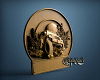 Off Road Sign, 3D STL Model 15187