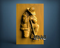Fireman, 3D STL Model 15189
