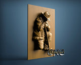Fireman, 3D STL Model 15189