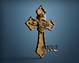 Police Cross, 3D STL Model 15191