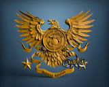United States Marine Corps Eagle, 3D STL Model 15192