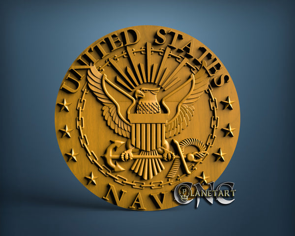 USA Navy, 3D STL Model 15193