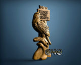 Home of the Brave, 3D STL Model 15194