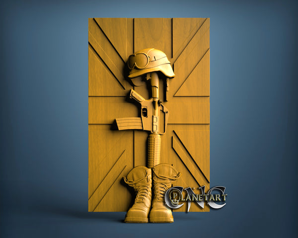 British Hero, 3D STL Model 15196