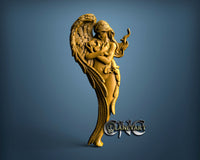 Angel & Baby, 3D STL Model 15200
