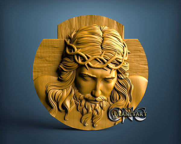 Jesus, 3D STL Model 15202