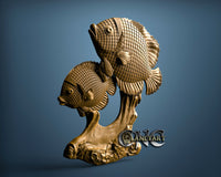 Fishes, 3D STL Model 15210