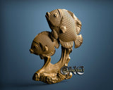 Fishes, 3D STL Model 15210
