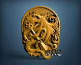 Octopus, 3D STL Model 15211