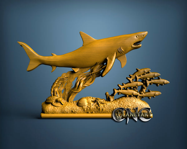 Shark, 3D STL Model 15212