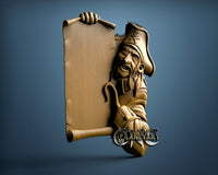 Pirate, 3D STL Model 15214
