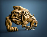 Dog War USA, 3D STL Model 15216