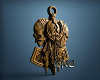 Skull Hammer, 3D STL Model 15219